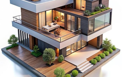 Xây Nhà dịch vụ cho thuê
